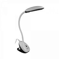 Светильник настольный прищепка TLD-529 Grey-White/4W/LED/400Lm/4500K 220В 4Вт 400Лм 4500К Серый картинка 